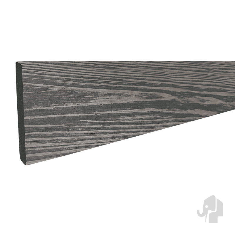 Elephant Driftwood Afdekprofiel - Plint Grey 300cm